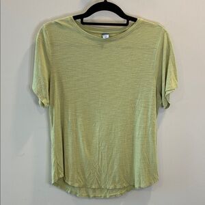 Old Navy Luxe Soft Green Short Sleeve Tee